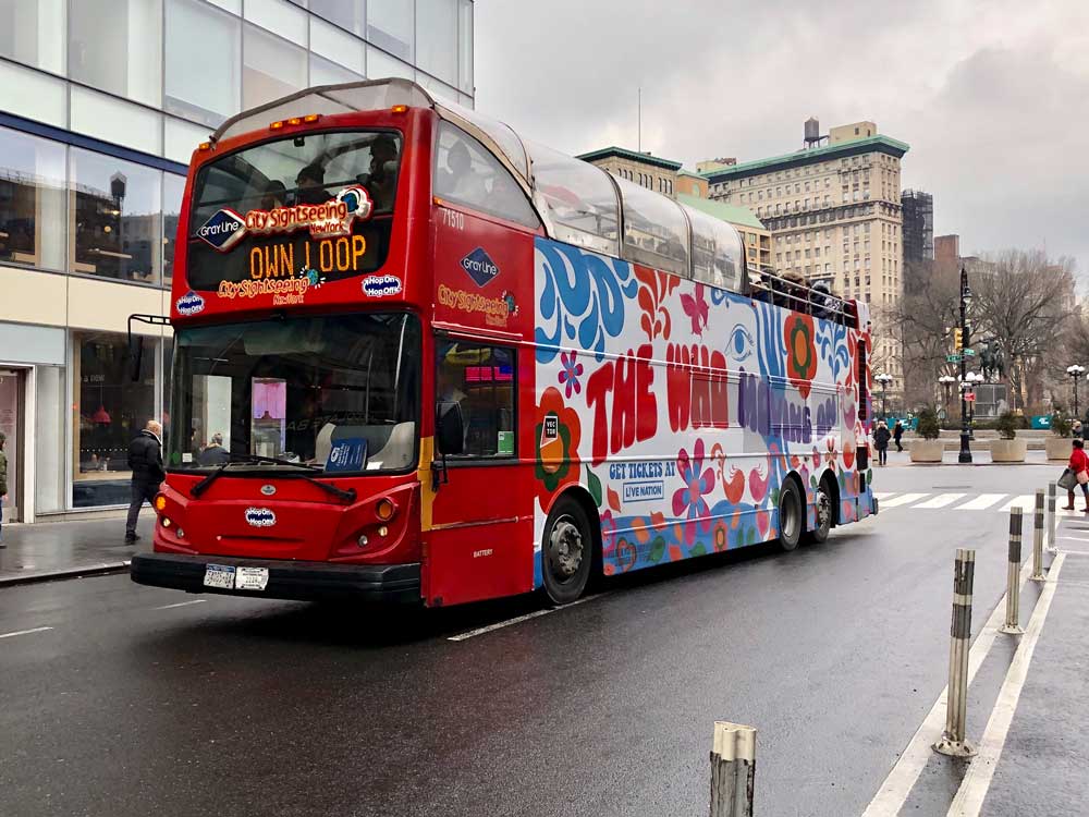 onibus hop-on hop-off nova yorl