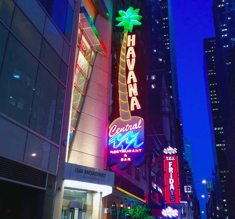 restaurantes na times square