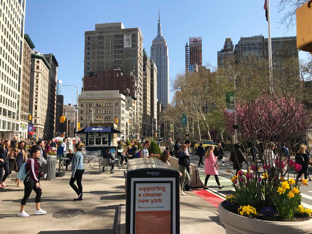 primavera em nova york