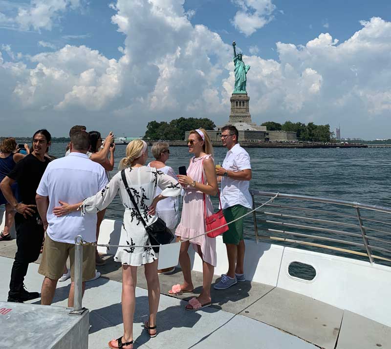 passeio de barco em nova york