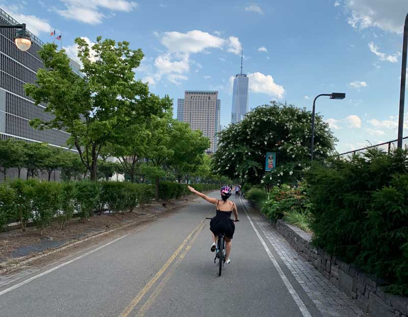 bicicleta em nova york