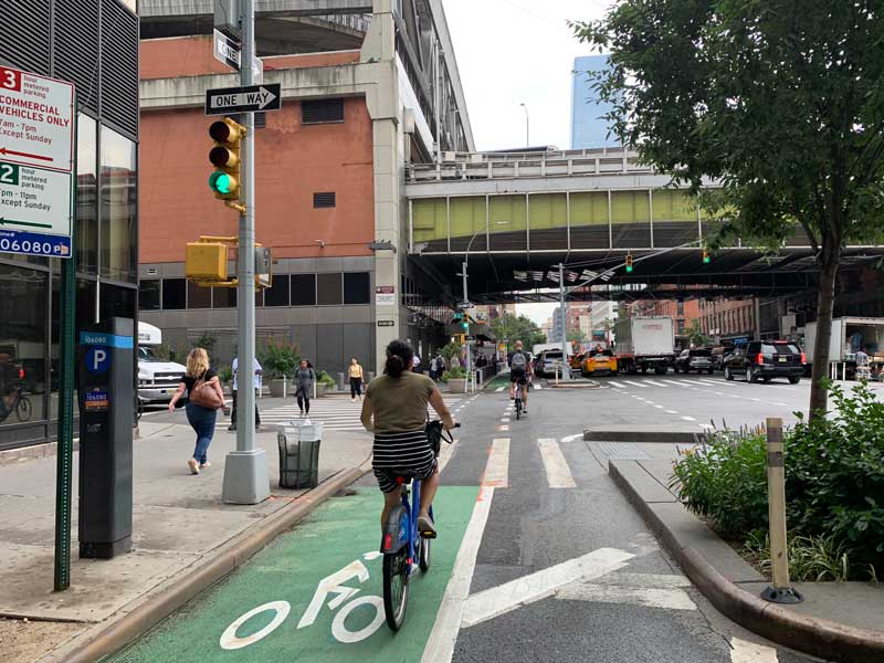 bicicleta em nova york