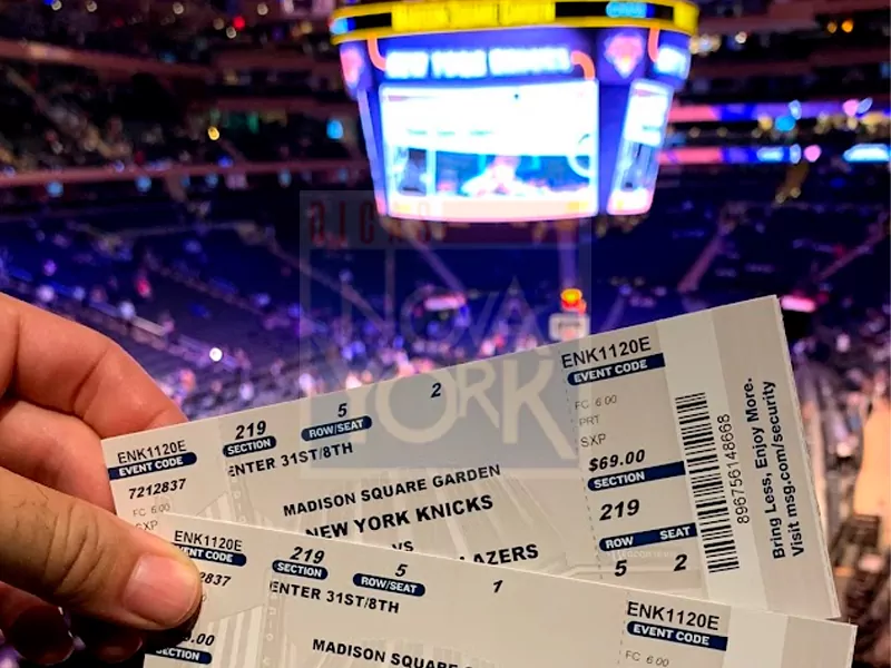 Onde comprar ingressos do New York Knicks