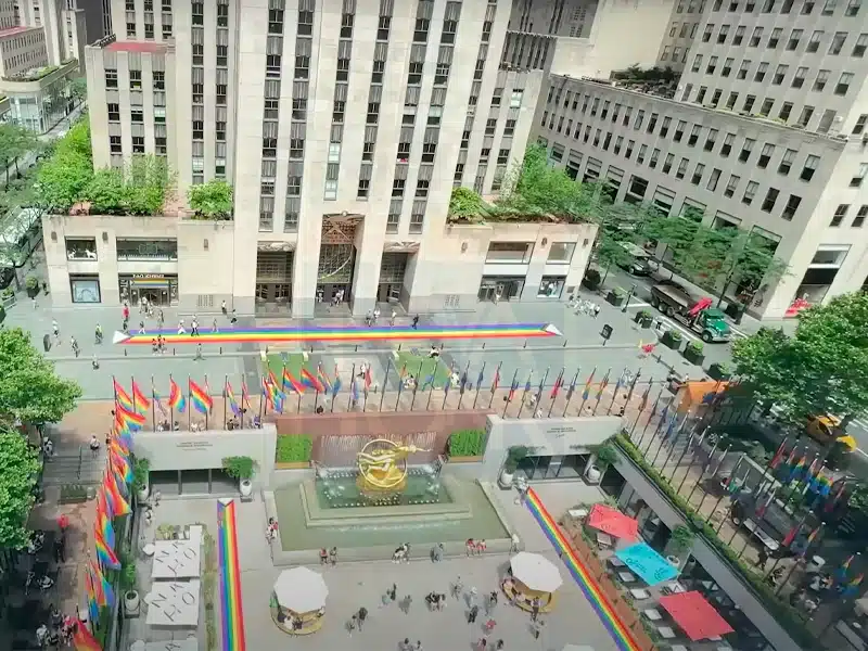 Banheiro público em pontos turísticos de Nova York
