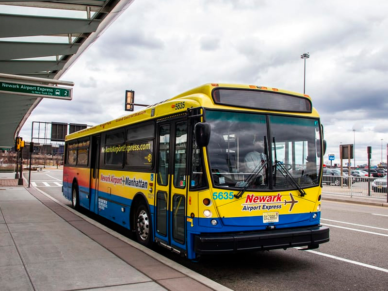 ônibus para aeroporto Newark