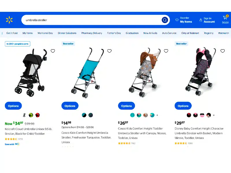 Onde comprar carrinho de bebê em Nova York