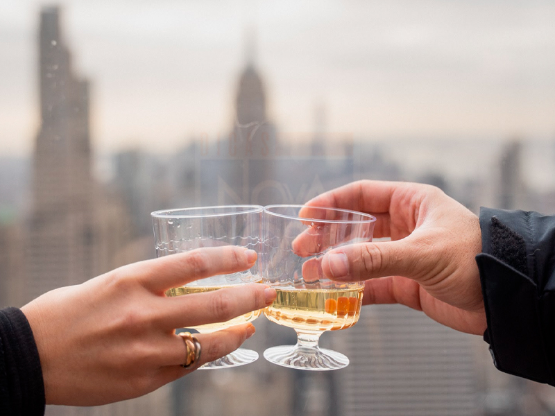 Qual a diferença entre o tour e o Top of the Rock?