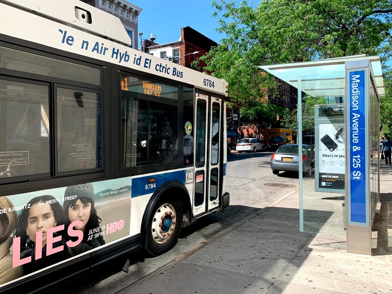 Ônibus em Nova York